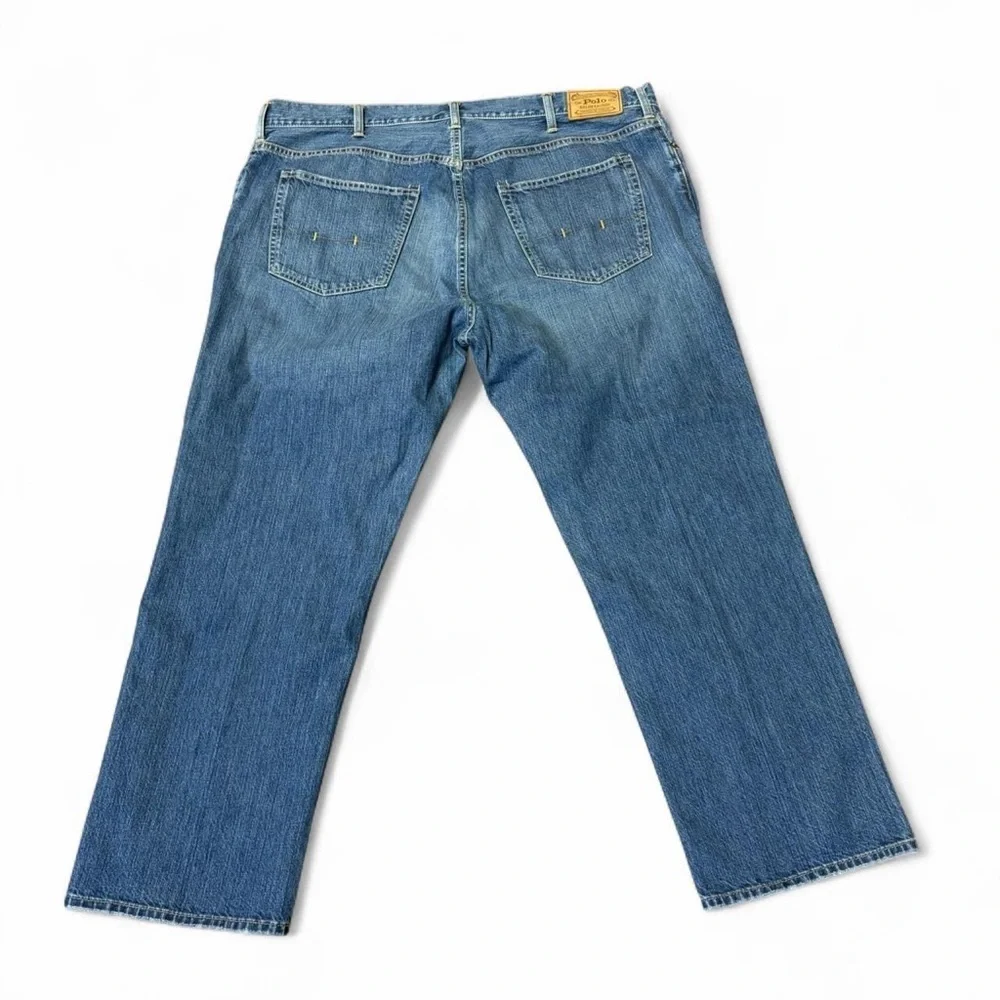 Polo Ralph Lauren Hampton Straight Leg Jeans Men's 44Bx30 Cotton Blue Denim